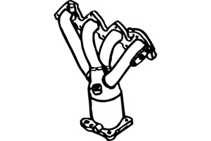 Catalytic converter i gruppen Tillflligt dolda artiklar hos  Professional Parts Sweden AB (P9526CAT)