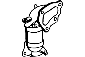 Catalytic converter i gruppen Tillflligt dolda artiklar hos  Professional Parts Sweden AB (P9530DCAT)