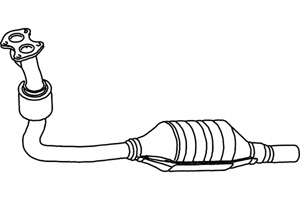 Catalytic converter i gruppen Tillflligt dolda artiklar hos  Professional Parts Sweden AB (P9533CAT)