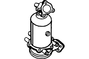 Catalytic converter in the group  at  Professional Parts Sweden AB (P9542DCAT)