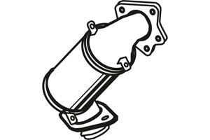 Catalytic converter i gruppen Tillflligt dolda artiklar hos  Professional Parts Sweden AB (P9543DCAT)