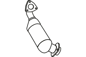 Catalytic converter i gruppen Tillflligt dolda artiklar hos  Professional Parts Sweden AB (P9545DCAT)