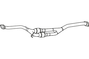 Catalytic converter i gruppen Tillflligt dolda artiklar hos  Professional Parts Sweden AB (P9553DCAT)