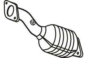 Catalytic converter in the group  at  Professional Parts Sweden AB (P9555CAT)
