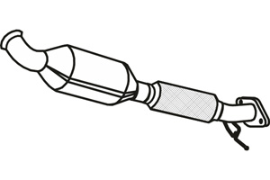 Catalytic converter in the group Exhaust parts / Catalytic converter at  Professional Parts Sweden AB (P9597DCAT)
