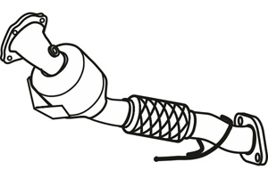 Catalytic converter in the group Exhaust parts / Catalytic converter at  Professional Parts Sweden AB (P9600CAT)