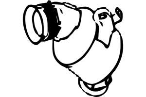 Catalytic converter in the group Exhaust parts / Catalytic converter at  Professional Parts Sweden AB (P9629DCAT)