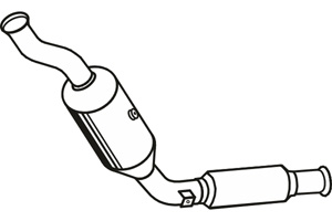 Catalytic converter i gruppen Tillflligt dolda artiklar hos  Professional Parts Sweden AB (P9660DCAT)