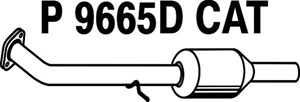 Catalytic converter in the group  at  Professional Parts Sweden AB (P9665DCAT)
