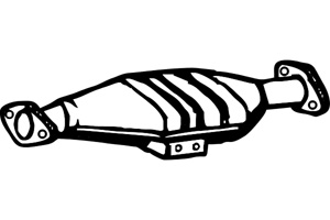 Catalytic converter in the group  at  Professional Parts Sweden AB (P9673CAT)