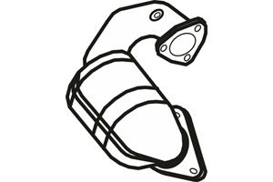 Catalytic converter i gruppen Tillflligt dolda artiklar hos  Professional Parts Sweden AB (P9677DCAT)