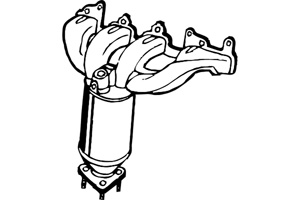 Catalytic converter in the group  at  Professional Parts Sweden AB (P9685CAT)
