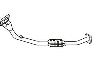 Catalytic converter i gruppen Tillflligt dolda artiklar hos  Professional Parts Sweden AB (P9686CAT)