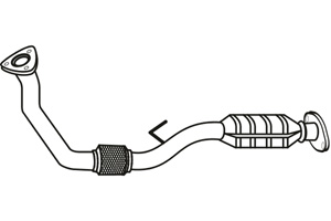 Catalytic converter i gruppen Tillflligt dolda artiklar hos  Professional Parts Sweden AB (P9687DCAT)