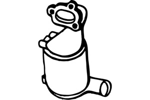 Catalytic converter i gruppen Tillflligt dolda artiklar hos  Professional Parts Sweden AB (P9694DCAT)