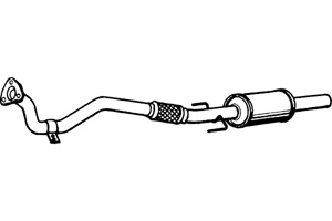 Catalytic converter i gruppen Tillflligt dolda artiklar hos  Professional Parts Sweden AB (P9698DCAT)
