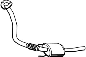 Catalytic converter i gruppen Tillflligt dolda artiklar hos  Professional Parts Sweden AB (P9700DCAT)