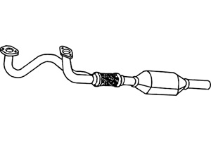 Catalytic converter in the group  at  Professional Parts Sweden AB (P9702CAT)