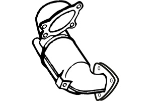 Catalytic converter i gruppen Tillflligt dolda artiklar hos  Professional Parts Sweden AB (P9703DCAT)