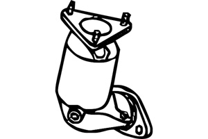 Catalytic converter i gruppen Tillflligt dolda artiklar hos  Professional Parts Sweden AB (P9723CAT)