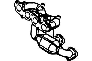 Catalytic converter i gruppen Tillflligt dolda artiklar hos  Professional Parts Sweden AB (P9725CAT)