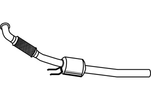 Catalytic converter in the group  at  Professional Parts Sweden AB (P9727DCAT)