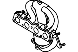 Catalytic converter i gruppen Tillflligt dolda artiklar hos  Professional Parts Sweden AB (P9737CAT)