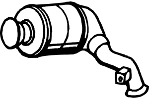 Catalytic converter i gruppen Tillflligt dolda artiklar hos  Professional Parts Sweden AB (P9739DCAT)