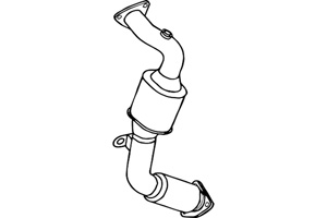 Catalytic converter i gruppen Tillflligt dolda artiklar hos  Professional Parts Sweden AB (P9742DCAT)