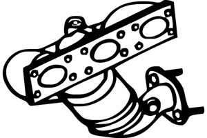Catalytic converter in the group  at  Professional Parts Sweden AB (P9750CAT)