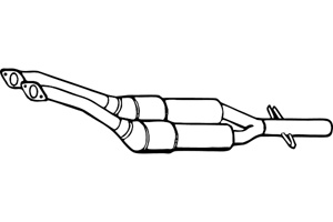 Catalytic converter i gruppen Tillflligt dolda artiklar hos  Professional Parts Sweden AB (P9753DCAT)