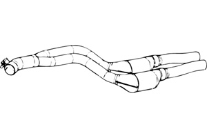 Catalytic converter in the group  at  Professional Parts Sweden AB (P9755DCAT)