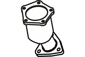 Catalytic converter i gruppen Tillflligt dolda artiklar hos  Professional Parts Sweden AB (P9763DCAT)