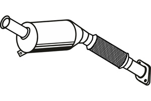 Catalytic converter i gruppen Tillflligt dolda artiklar hos  Professional Parts Sweden AB (P9770DCAT)