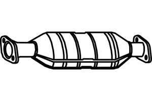Catalytic converter i gruppen Tillflligt dolda artiklar hos  Professional Parts Sweden AB (P9772DCAT)