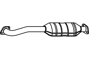 Catalytic converter in the group  at  Professional Parts Sweden AB (P9773DCAT)