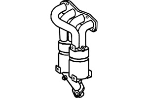 Catalytic converter in the group  at  Professional Parts Sweden AB (P9784CAT)