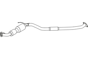Catalytic converter in the group  at  Professional Parts Sweden AB (P9787CAT)