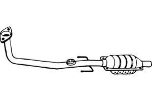 Catalytic converter i gruppen Tillflligt dolda artiklar hos  Professional Parts Sweden AB (P9789CAT)