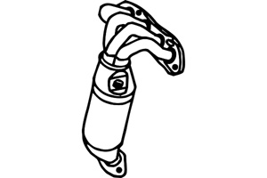 Catalytic converter i gruppen Tillflligt dolda artiklar hos  Professional Parts Sweden AB (P9791CAT)