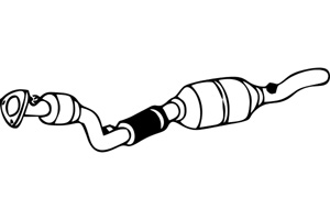 Catalytic converter i gruppen Tillflligt dolda artiklar hos  Professional Parts Sweden AB (P9796CAT)