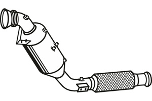 Diesel particle filter in the group Exhaust parts / Particle filter diesel at  Professional Parts Sweden AB (P9818DPF)
