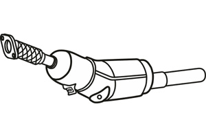 Diesel particle filter in the group Exhaust parts / Particle filter diesel at  Professional Parts Sweden AB (P9831DPF)