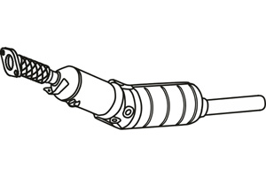 Diesel particle filter in the group Exhaust parts / Particle filter diesel at  Professional Parts Sweden AB (P9866DPF)