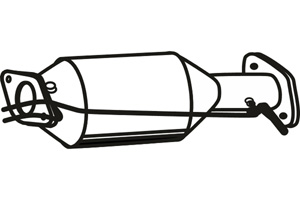 Diesel particle filter in the group Exhaust parts / Particle filter diesel at  Professional Parts Sweden AB (P9872DPF)