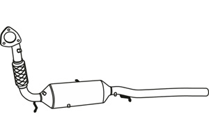 Diesel particulate filter i gruppen Tillflligt dolda artiklar hos  Professional Parts Sweden AB (P9875DPF)