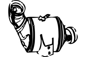 Diesel particle filter in the group Exhaust parts / Particle filter diesel at  Professional Parts Sweden AB (P9878DPF)