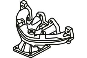 Manifold in the group  at  Professional Parts Sweden AB (P99923)