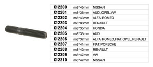 m8*42mm in the group  at  Professional Parts Sweden AB (X12208)