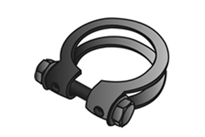 Exhaust spare part in the group  at  Professional Parts Sweden AB (X92165)